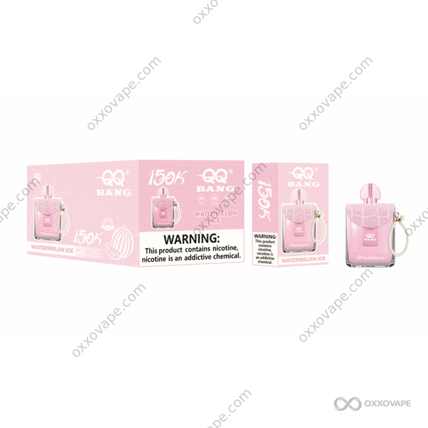 QQ Bang Perfume 150000 Watermelon Ice flavor 150K puffs disposable vape