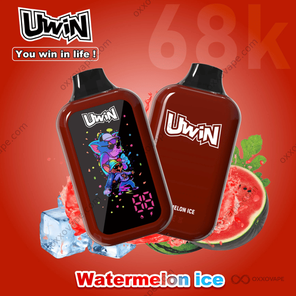 Uwin Digital Box 68000 Watermelon Ice 68K Puffs Icy Disposable Vape