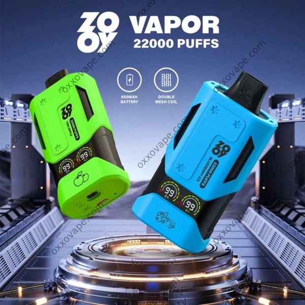 ZOOY Vapor 22000 パフ 使い捨てベープ フルフレーバー範囲 EU 倉庫