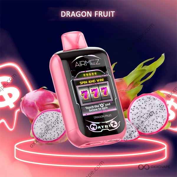 Airmez Matrix Pro 30000 Dragon Fruit flavour disposable vape EU Warehouse