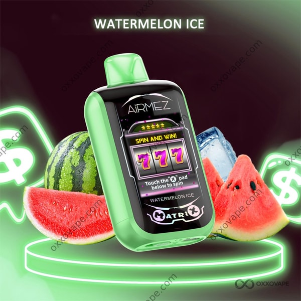 Airmez Matrix Pro 30000 Watermelon Ice flavour disposable vape EU Warehouse