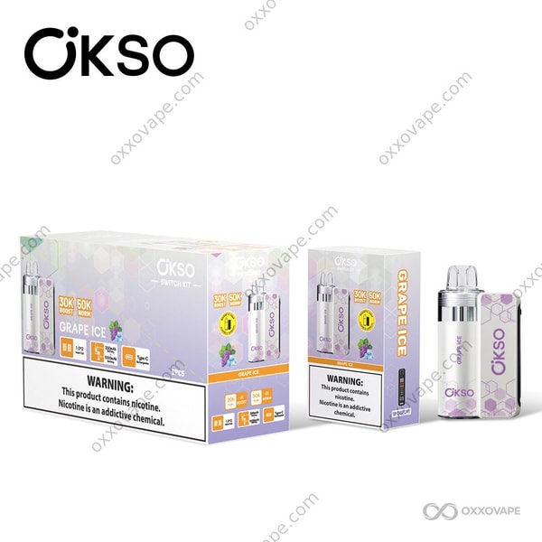 OKSO スイッチ キット 50000 50K パフ 使い捨て VAPE |モジュラー