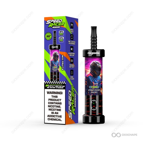Mr.Goodie Speed Racer 80000 Mix Fruits Flavor Disposable Pod System