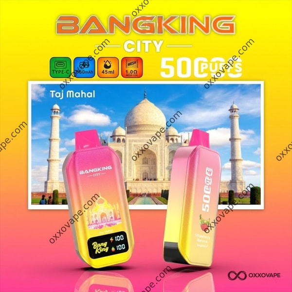 vape city disposables Bang King 50000 50K Puffs Disposable | LCD Smart Screen & Rechargeable | Long-Lasting Fruit Flavors Vape Please Choose Colour:Galaxy Blue What Is A Vape Pipes