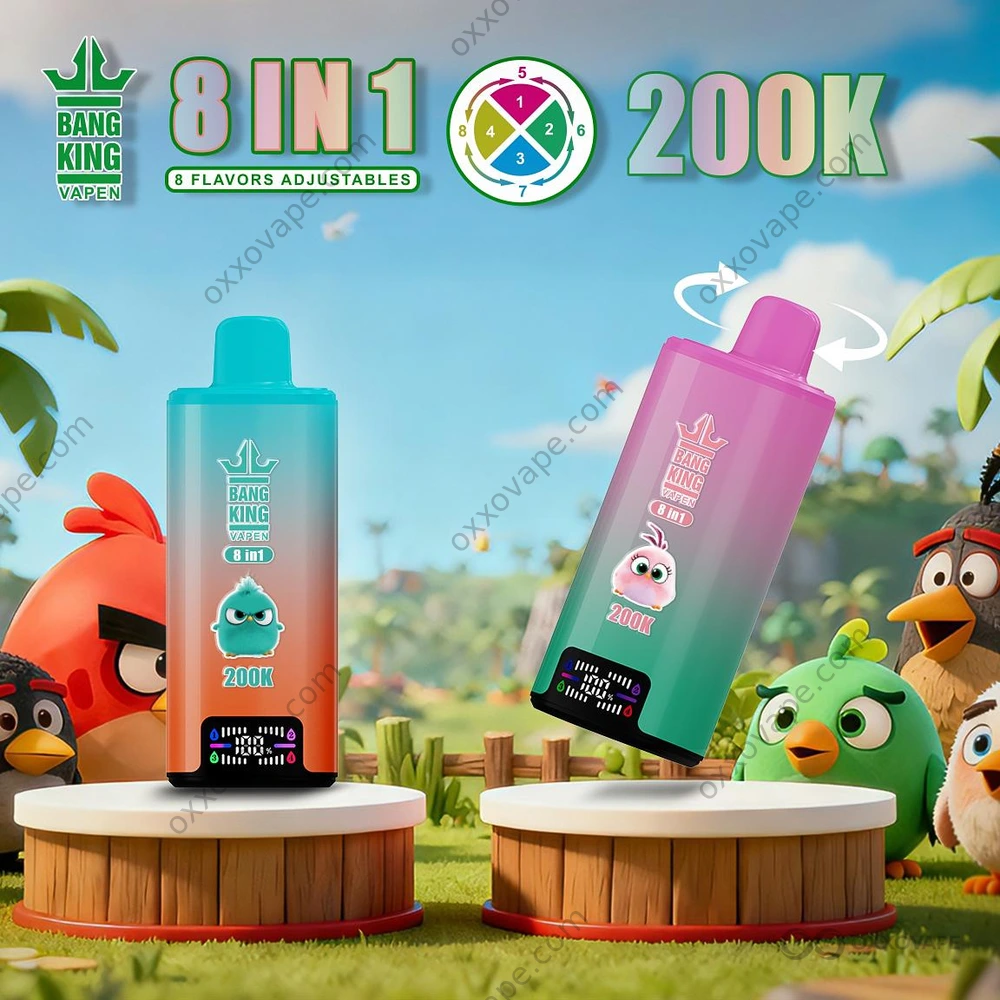 Bang King 200000 200K Puffs Disposable Vape | 8-in-1 Flavor
